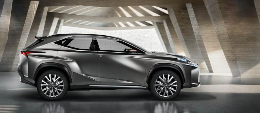  Lexus LF-NX Concept 2013 года  (фото 14 из 18)